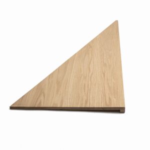 Oak Square Edge Triangle - Image 2